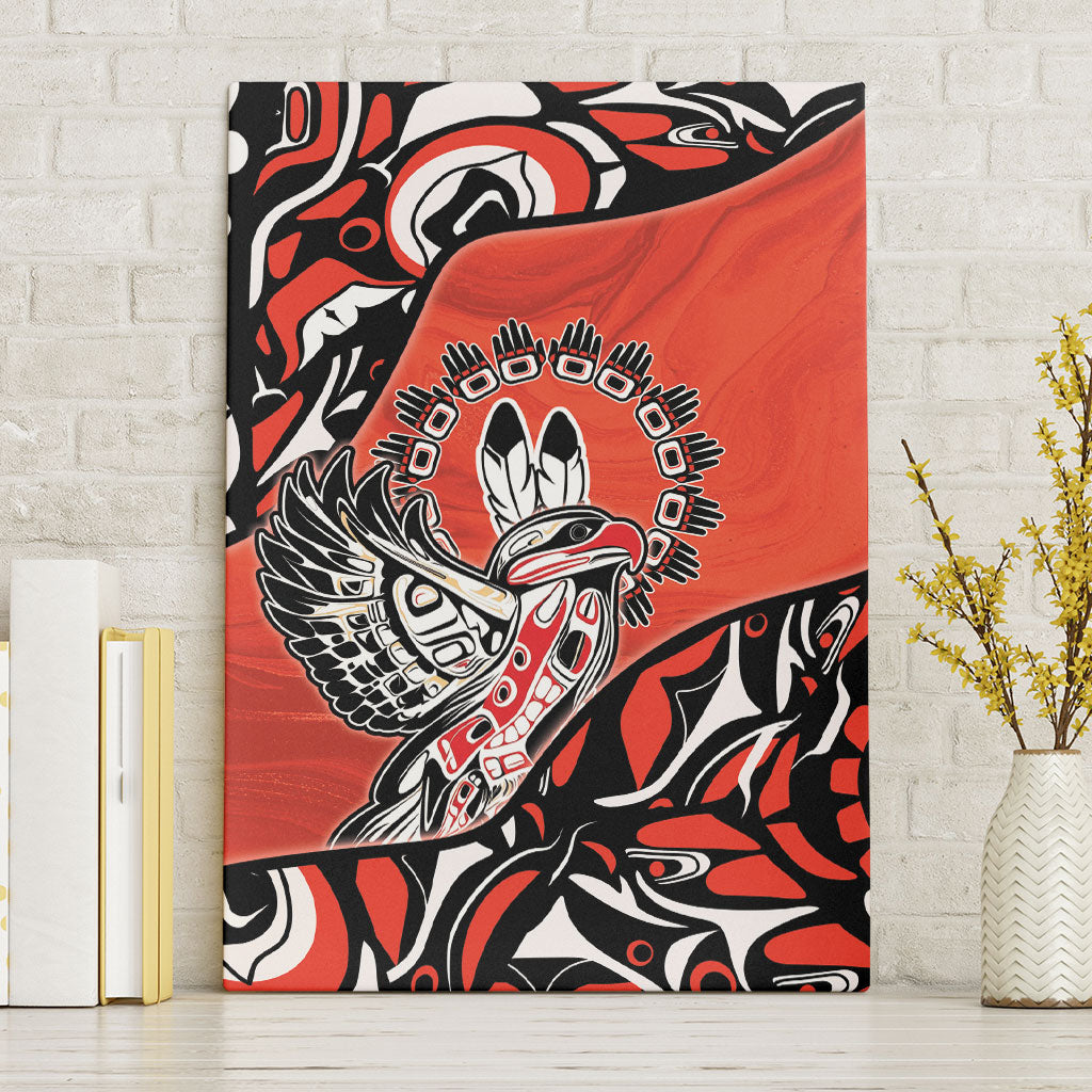 Canada National Indigenous Peoples Day Canvas Wall Art Haida Art Eagle