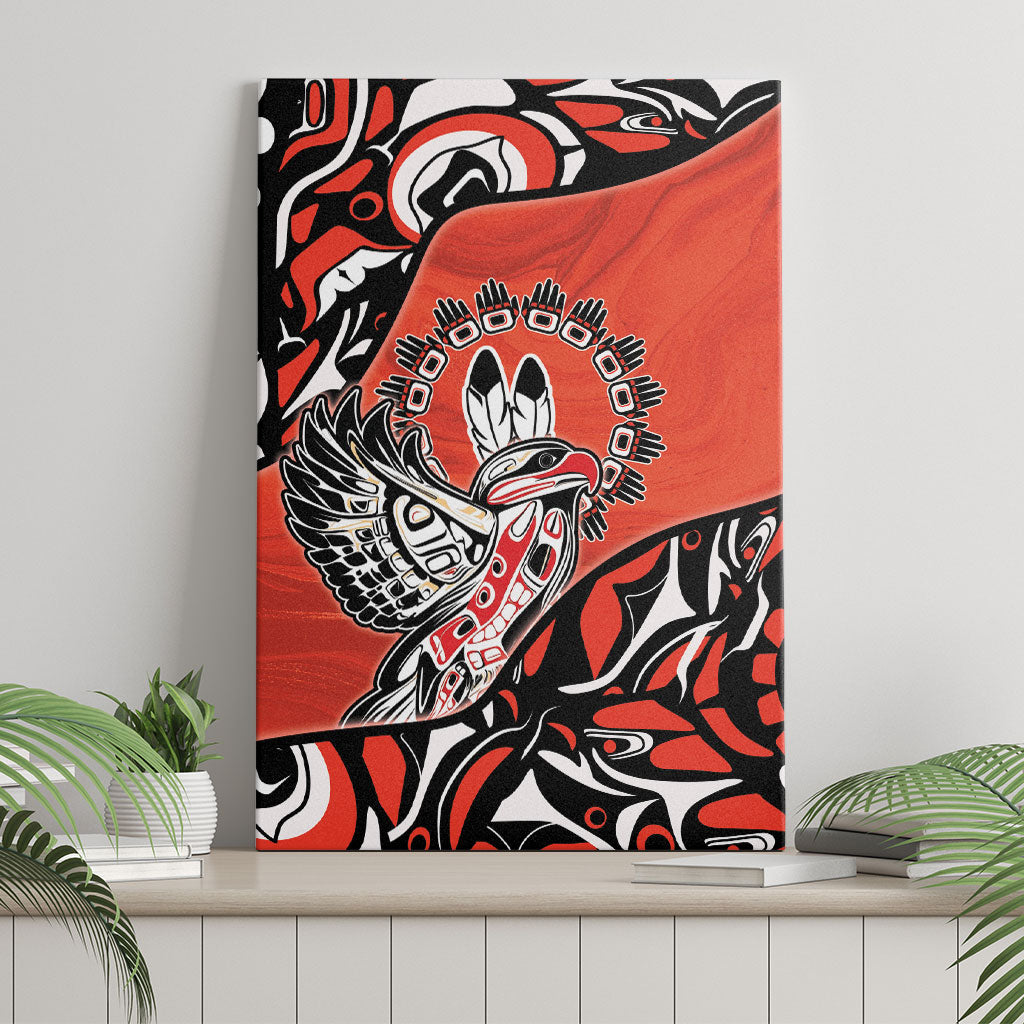 Canada National Indigenous Peoples Day Canvas Wall Art Haida Art Eagle