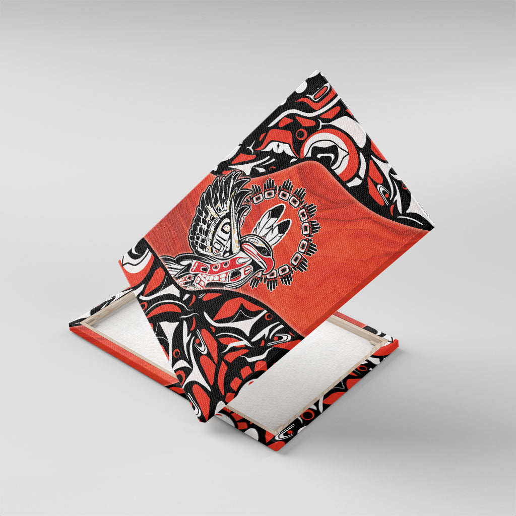 Canada National Indigenous Peoples Day Canvas Wall Art Haida Art Eagle