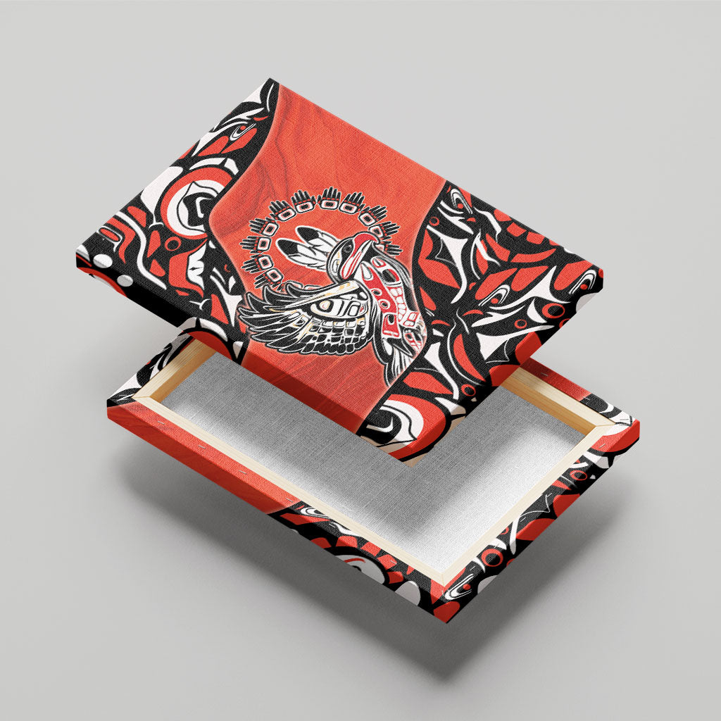 Canada National Indigenous Peoples Day Canvas Wall Art Haida Art Eagle