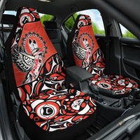Canada National Indigenous Peoples Day Car Seat Cover Haida Art Eagle