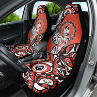 Canada National Indigenous Peoples Day Car Seat Cover Haida Art Eagle