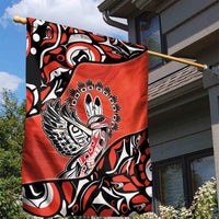 Canada National Indigenous Peoples Day Garden Flag Haida Art Eagle