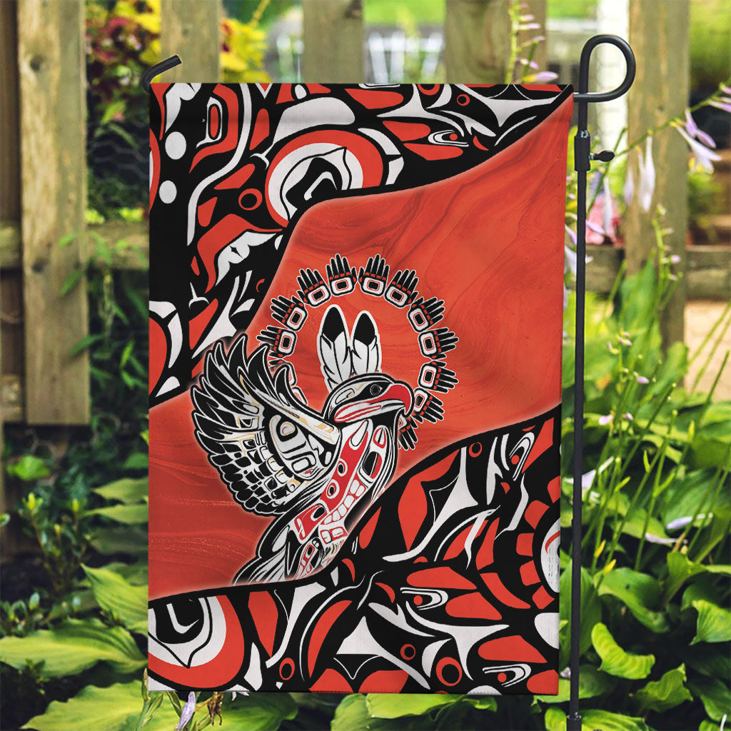 Canada National Indigenous Peoples Day Garden Flag Haida Art Eagle