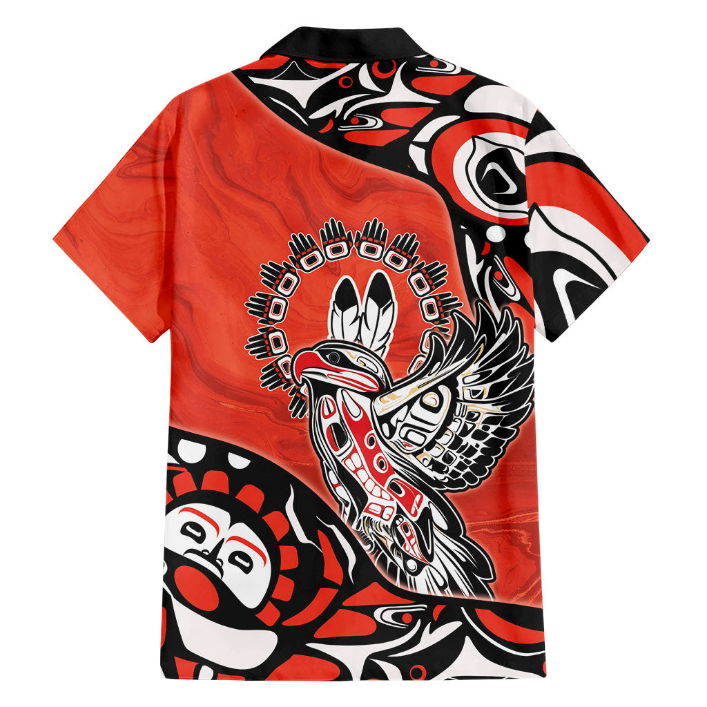 Canada National Indigenous Peoples Day Hawaiian Shirt Haida Art Eagle