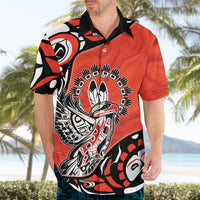 Canada National Indigenous Peoples Day Hawaiian Shirt Haida Art Eagle