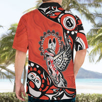 Canada National Indigenous Peoples Day Hawaiian Shirt Haida Art Eagle