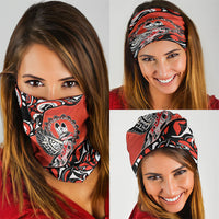 Canada National Indigenous Peoples Day Neck Gaiter Haida Art Eagle