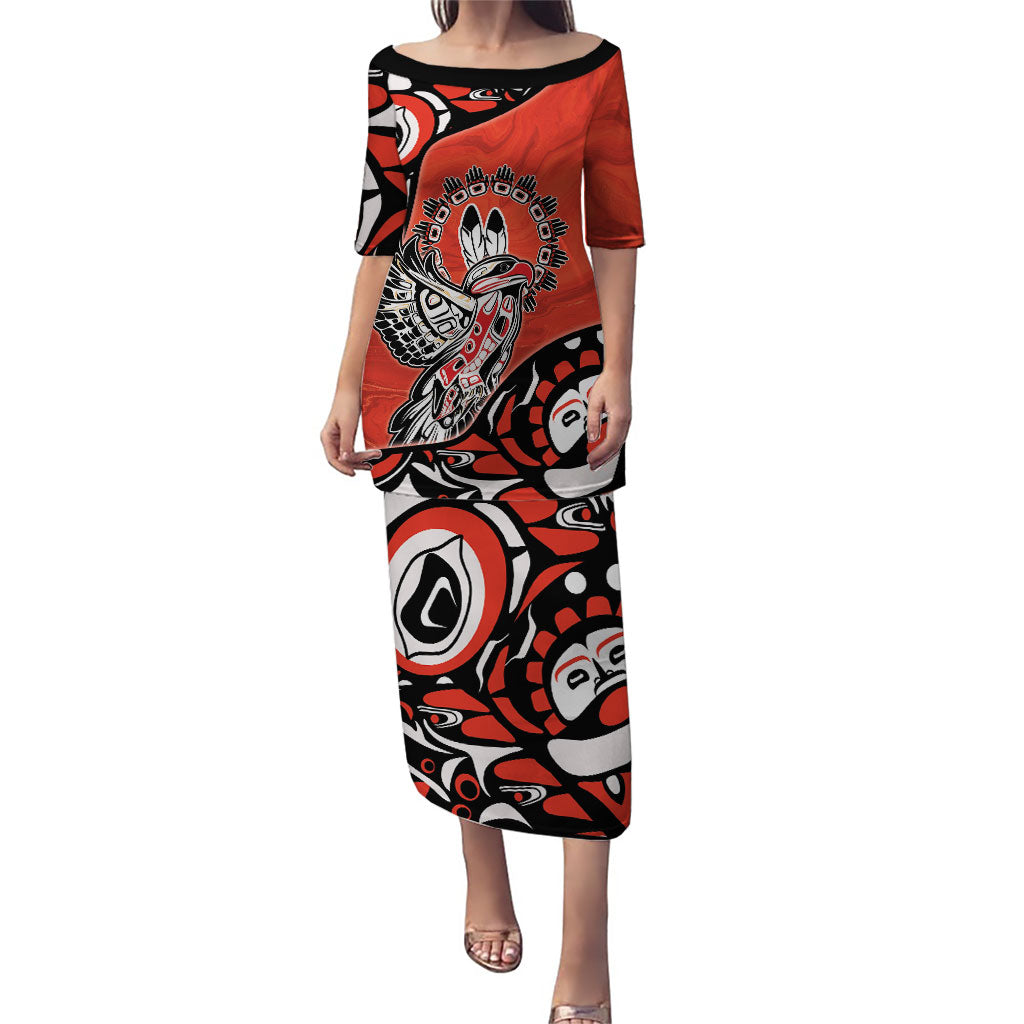 Canada National Indigenous Peoples Day Puletasi Haida Art Eagle