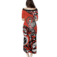 Canada National Indigenous Peoples Day Puletasi Haida Art Eagle