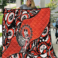 Canada National Indigenous Peoples Day Quilt Haida Art Eagle