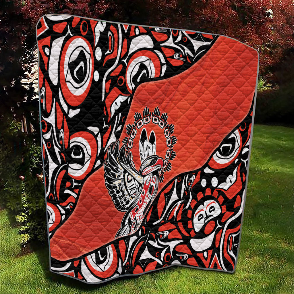 Canada National Indigenous Peoples Day Quilt Haida Art Eagle