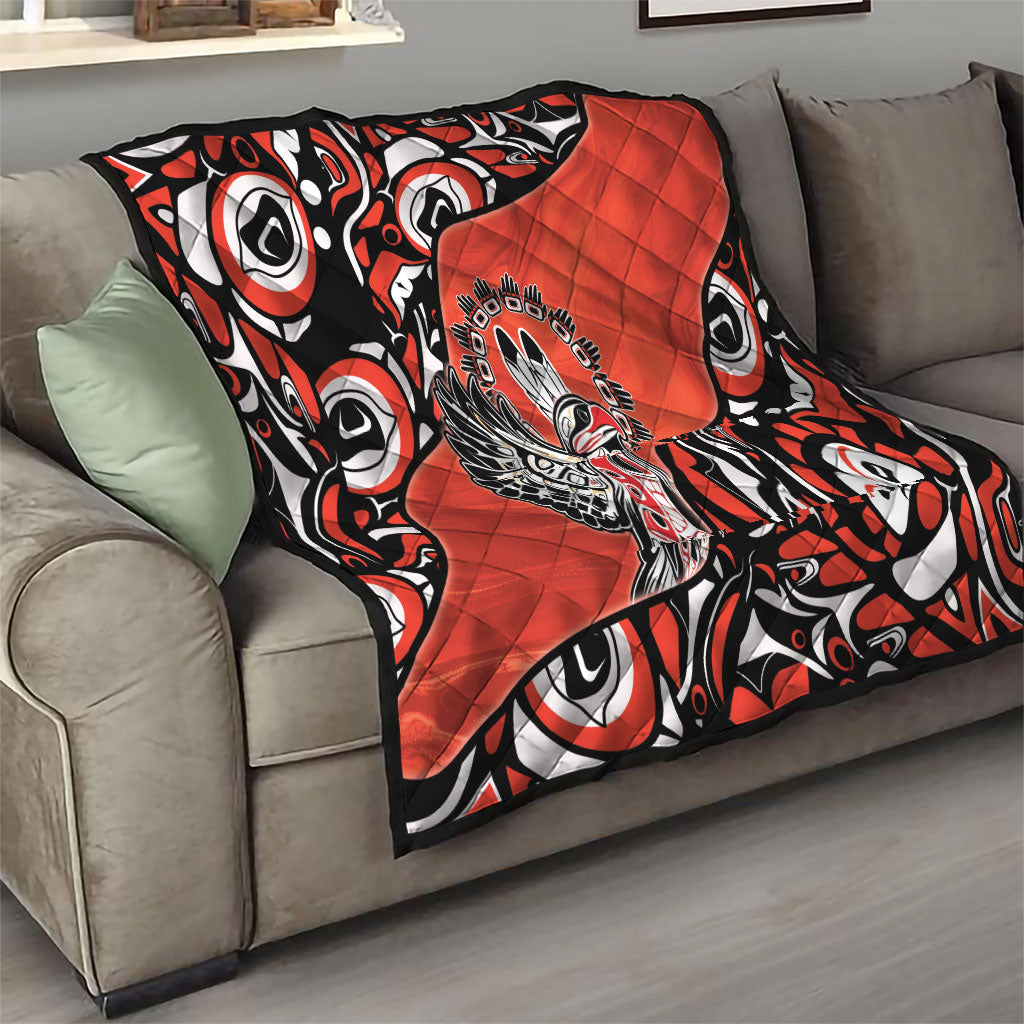 Canada National Indigenous Peoples Day Quilt Haida Art Eagle