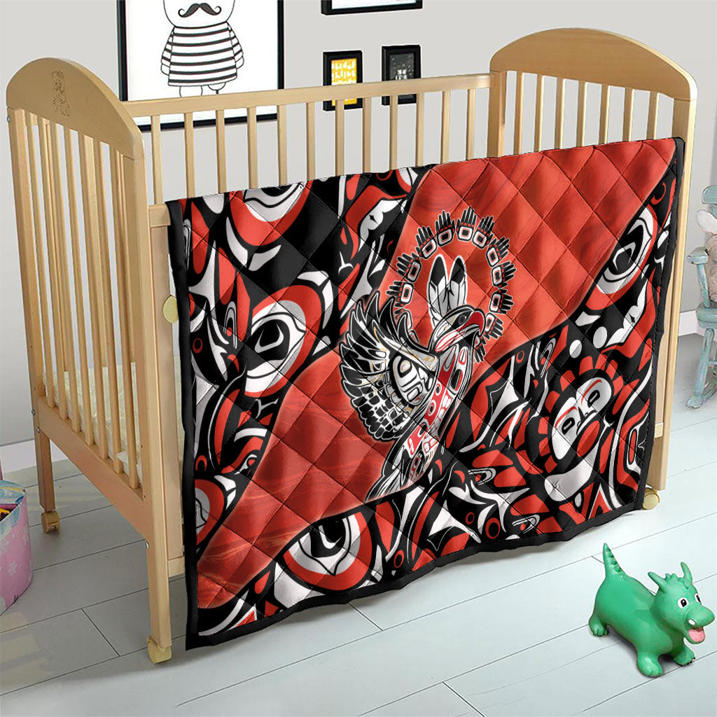 Canada National Indigenous Peoples Day Quilt Haida Art Eagle