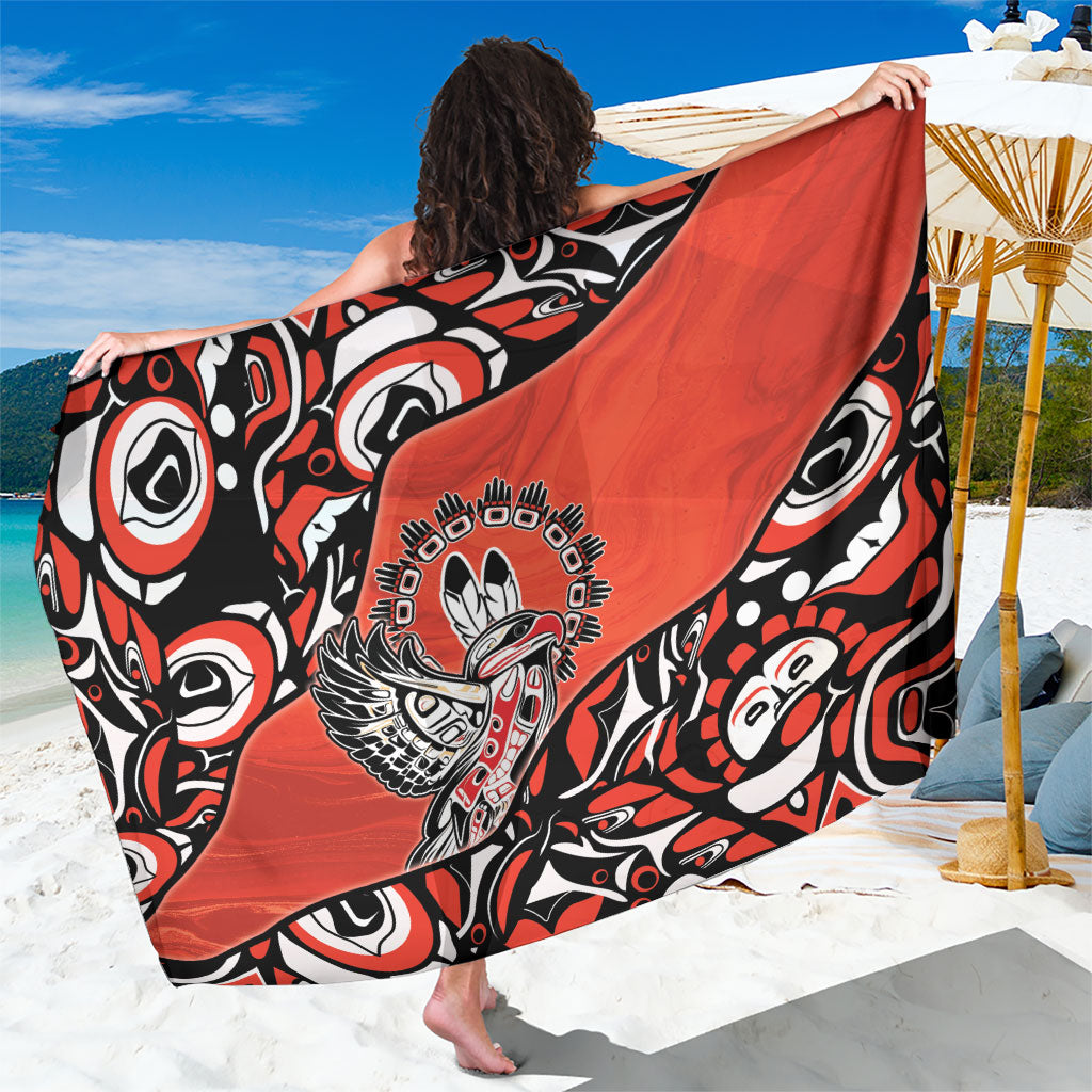 Canada National Indigenous Peoples Day Sarong Haida Art Eagle