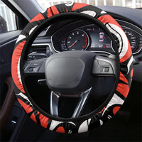 Canada National Indigenous Peoples Day Steering Wheel Cover Haida Art Eagle
