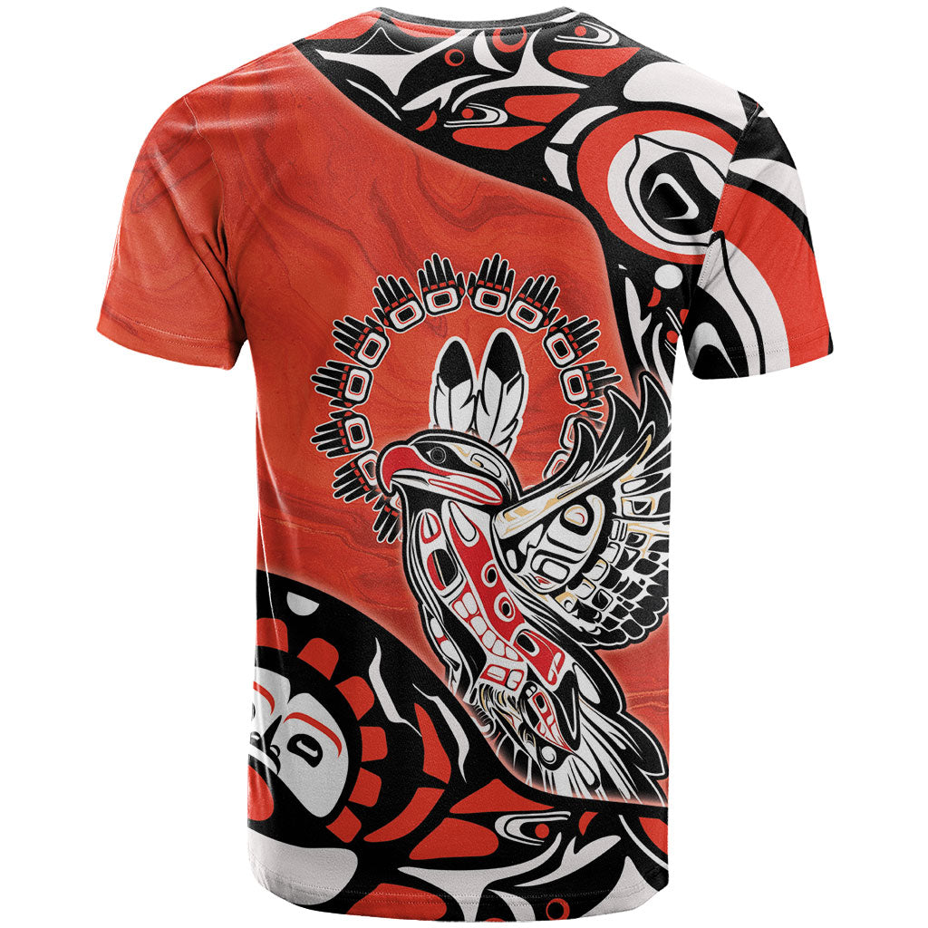 Canada National Indigenous Peoples Day T Shirt Haida Art Eagle
