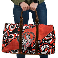 Canada National Indigenous Peoples Day Travel Bag Haida Art Eagle