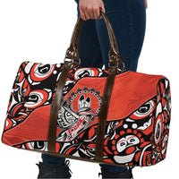 Canada National Indigenous Peoples Day Travel Bag Haida Art Eagle