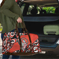 Canada National Indigenous Peoples Day Travel Bag Haida Art Eagle