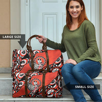 Canada National Indigenous Peoples Day Travel Bag Haida Art Eagle