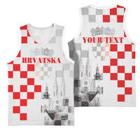 Personalized Croatia Hrvatska Basketball Jersey National Day 2026 White Version