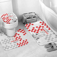 Personalized Croatia Hrvatska Bathroom Set National Day 2026 White Version