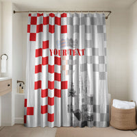 Personalized Croatia Hrvatska Bathroom Set National Day 2026 White Version