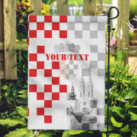 Personalized Croatia Hrvatska Garden Flag National Day 2026 White Version