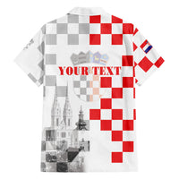 Personalized Croatia Hrvatska Hawaiian Shirt National Day 2026 White Version