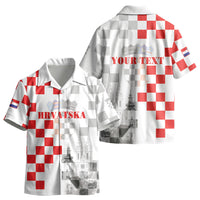 Personalized Croatia Hrvatska Kid Hawaiian Shirt National Day 2026 White Version LT05