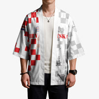Personalized Croatia Hrvatska Kimono National Day 2026 White Version