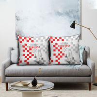 Personalized Croatia Hrvatska Pillow Cover National Day 2026 White Version