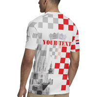 Personalized Croatia Hrvatska Rugby Jersey National Day 2026 White Version