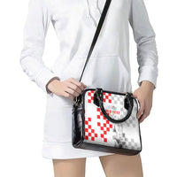 Personalized Croatia Hrvatska Shoulder Handbag National Day 2026 White Version