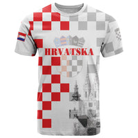Personalized Croatia Hrvatska T Shirt National Day 2026 White Version