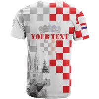 Personalized Croatia Hrvatska T Shirt National Day 2026 White Version