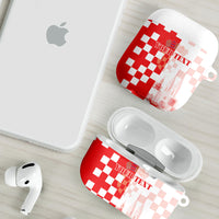Personalized Croatia Hrvatska AirPods Case National Day 2026 Red Version