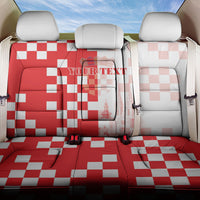 Personalized Croatia Hrvatska Back Car Seat Cover National Day 2026 Red Version