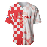 Personalized Croatia Hrvatska Baseball Jersey National Day 2026 Red Version