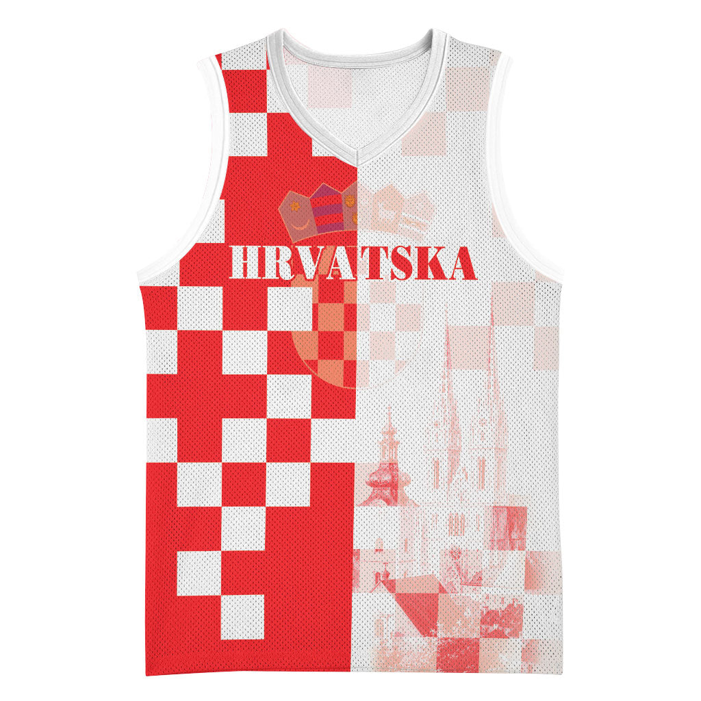 Personalized Croatia Hrvatska Basketball Jersey National Day 2026 Red Version