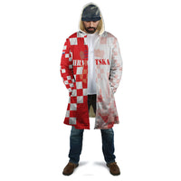 Personalized Croatia Hrvatska Cloak National Day 2026 Red Version