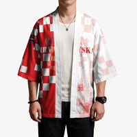 Personalized Croatia Hrvatska Kimono National Day 2026 Red Version