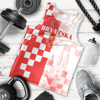 Personalized Croatia Hrvatska Men Tank Top National Day 2026 Red Version
