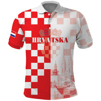 Personalized Croatia Hrvatska Polo Shirt National Day 2026 Red Version