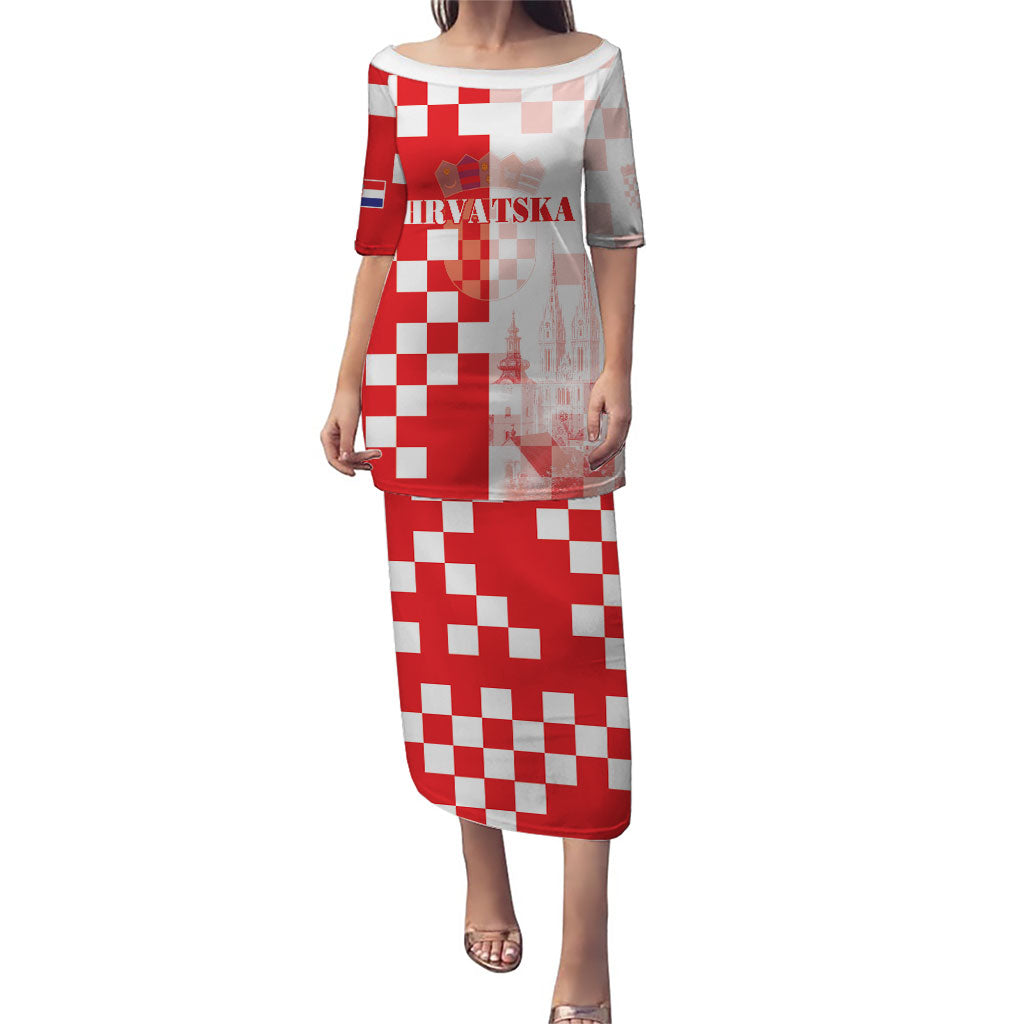 Personalized Croatia Hrvatska Puletasi National Day 2026 Red Version