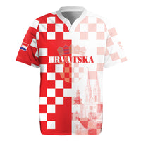 Personalized Croatia Hrvatska Rugby Jersey National Day 2026 Red Version