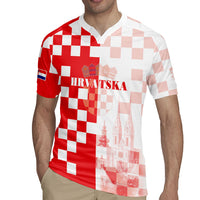 Personalized Croatia Hrvatska Rugby Jersey National Day 2026 Red Version