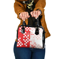 Personalized Croatia Hrvatska Shoulder Handbag National Day 2026 Red Version