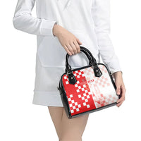 Personalized Croatia Hrvatska Shoulder Handbag National Day 2026 Red Version